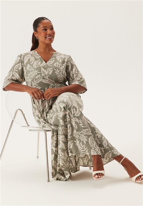 Happy Holly Puff Sleeve Viscose