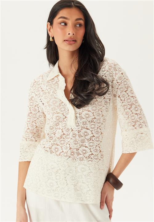 ONLY Onlrao 3/4 LACE SHIRT WVN