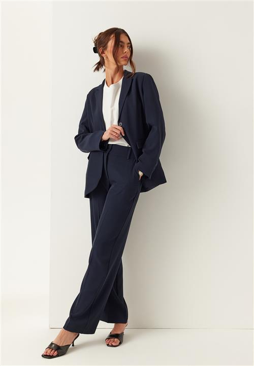 BUBBLEROOM Straight Leg Trousers