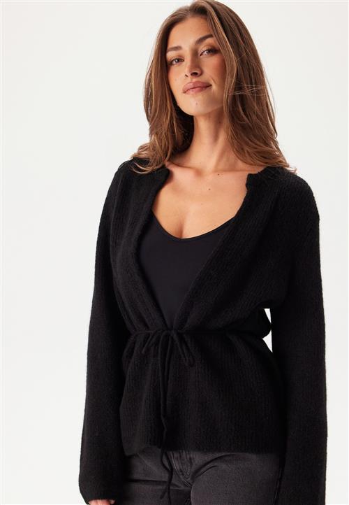 SELECTED Slfsia Ras Ls Knit Belt Cardig