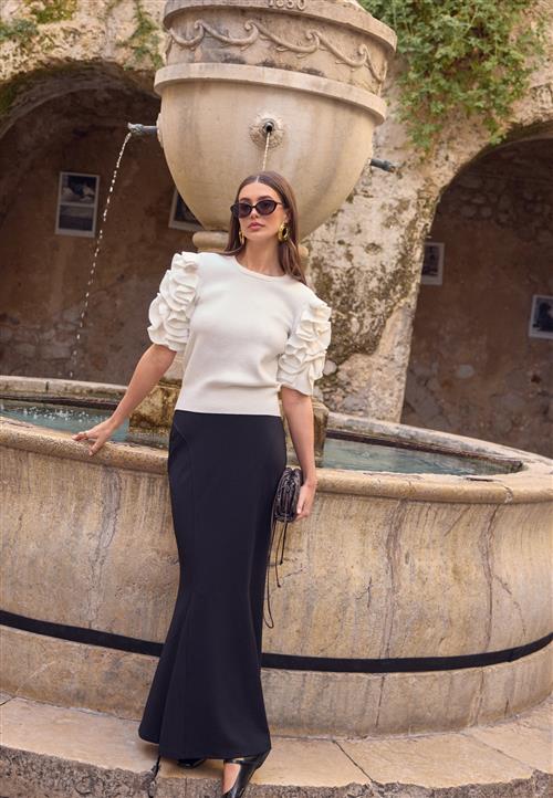 BUBBLEROOM Mermaid Maxi Skirt