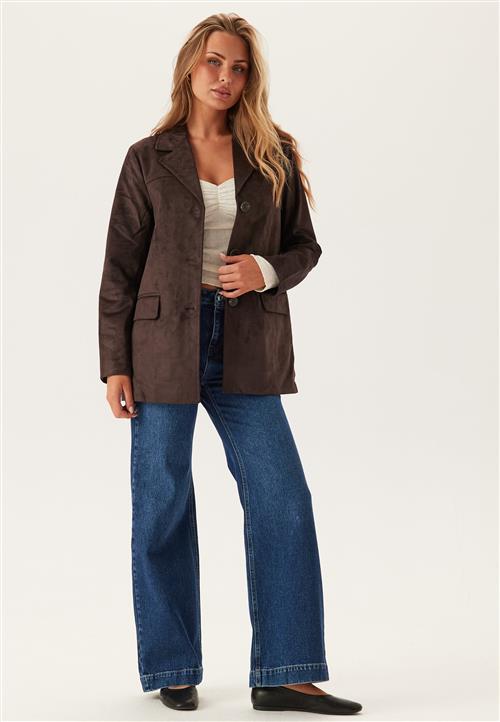 ONLY Onltulip Faux Suede Blazer Coa