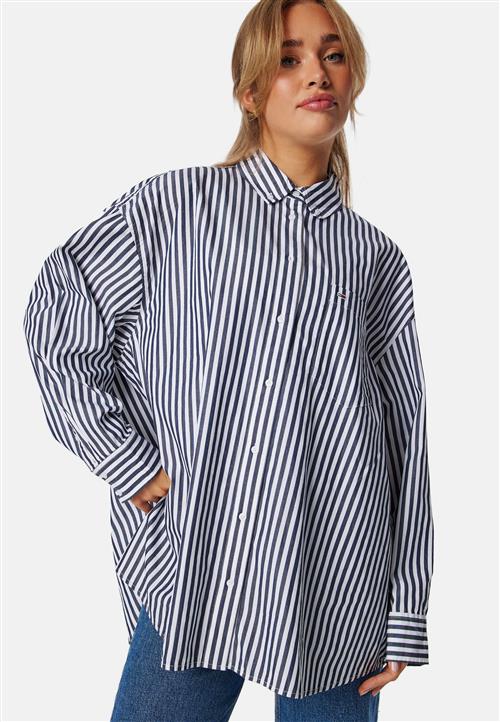 TOMMY JEANS Tjw Ovs Pinstripe