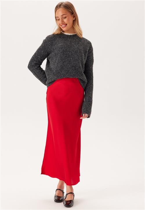 VILA Viellette Hw Midi Skirt