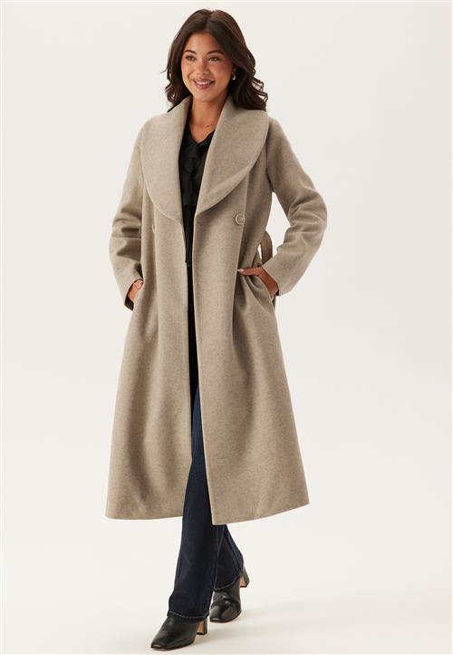 BUBBLEROOM Shawl Collar Coat