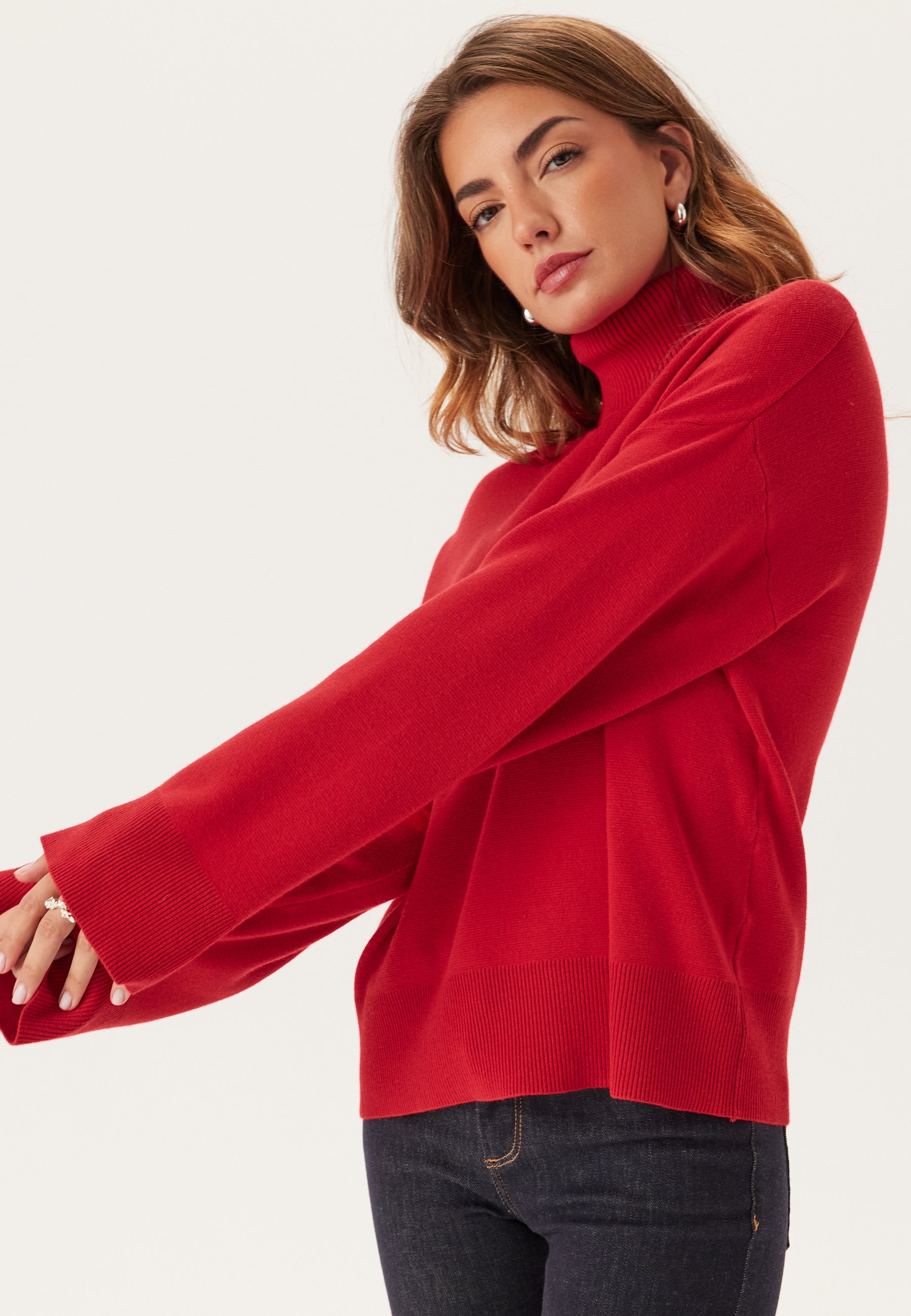 SELECTED Slfkamma Ls Knit Roll Neck Noo