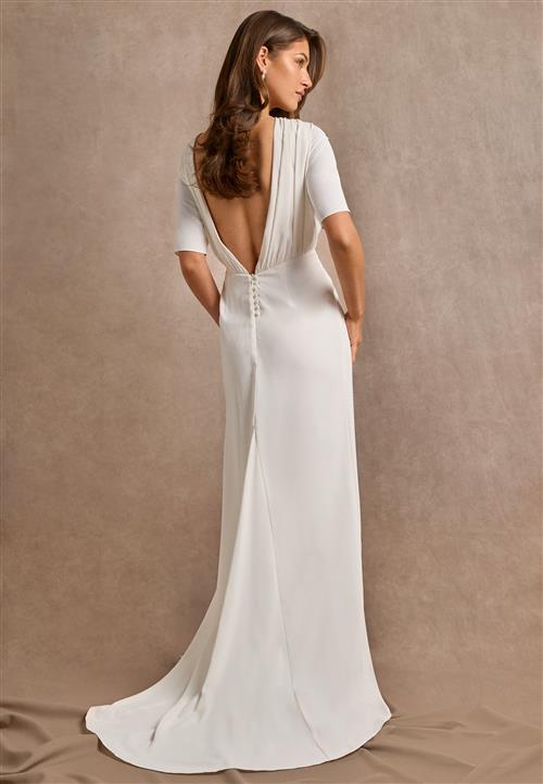 Bubbleroom Occasion Open Back Wedding Gown