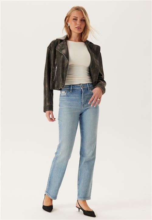 Calvin Klein Jeans High Rise Straight Lt Cape