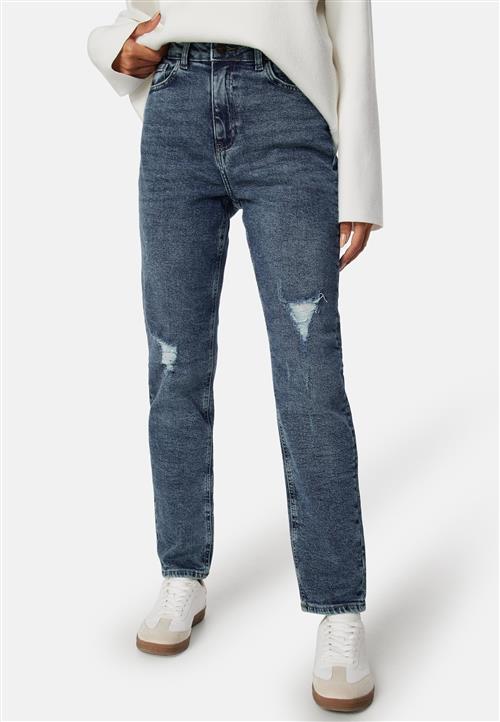 Pieces Pcbella High Waist Tap Dest Ank Jeans