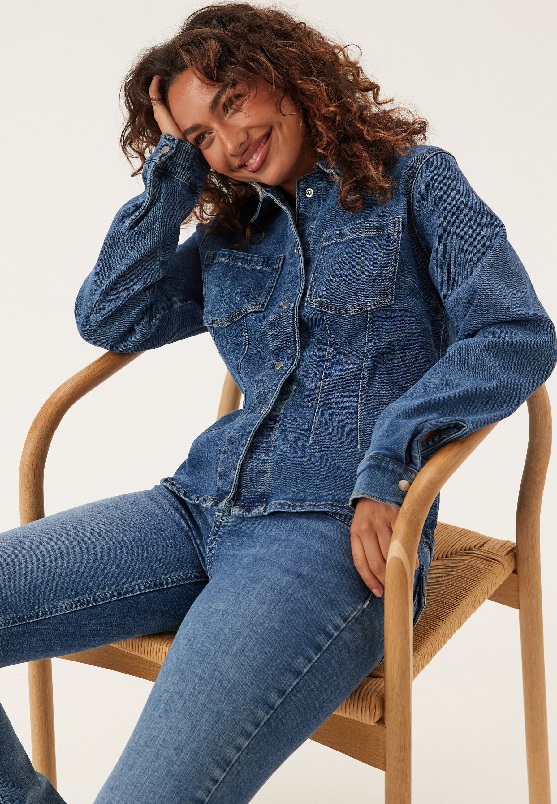 VILA Visol L/S Denim Shirt