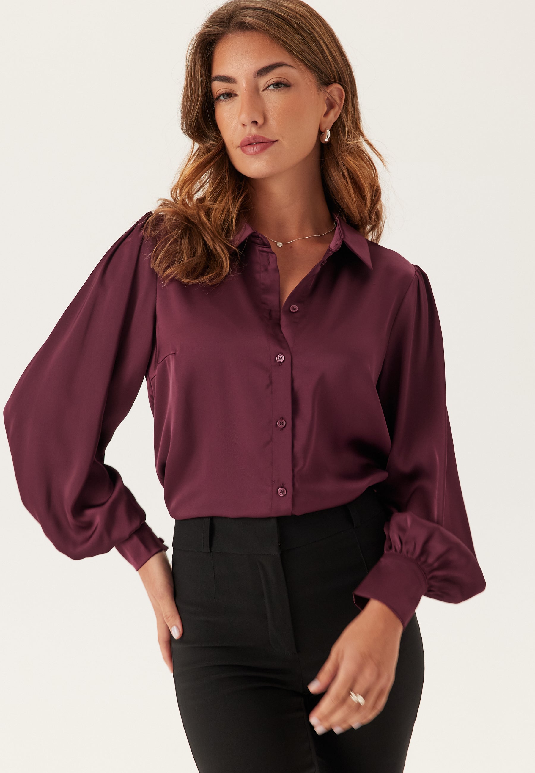 VILA Vienna Ravenna L/S BALLOON SHIRT