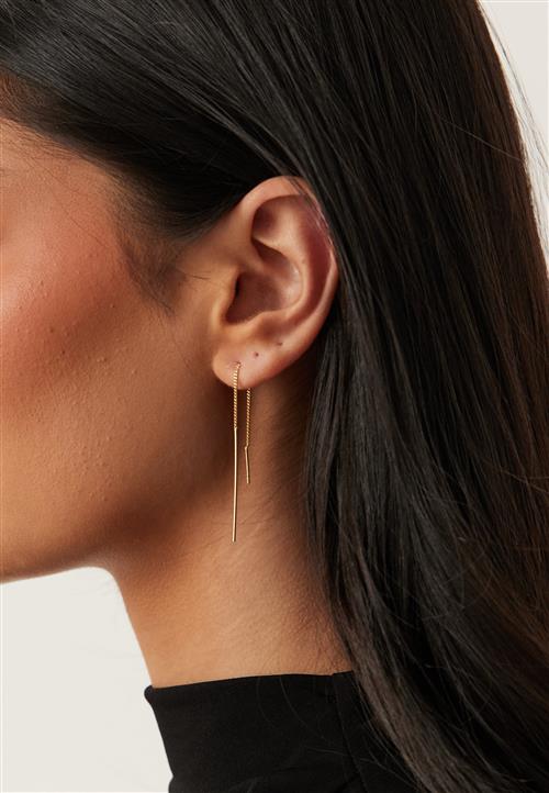 Pilgrim Tahoe Chain Earrings Gold-plat