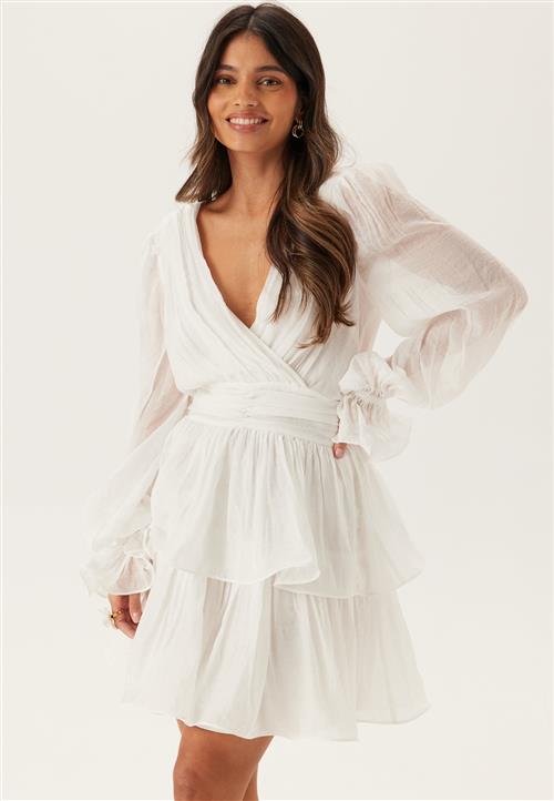 Bubbleroom Occasion Frilled Balloon Sleeve Short Flounce