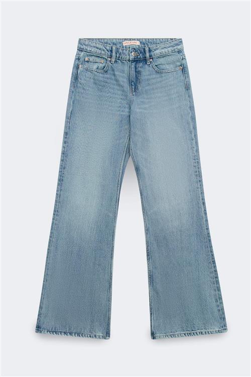 Gina Tricot - Icon loose bootcut jeans - Flare & bootcut jeans - Blå - 42 - Dame