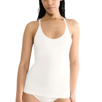 Sloggi FREE Evolve Spaghetti Top Hvid modal fibre Sloggi 02 Dame