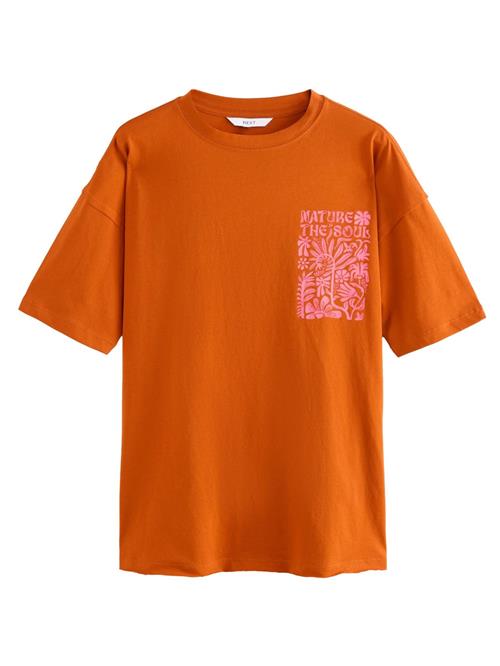 Next Shirts  cognac / lyserød