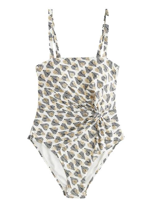 Next Badedragt  guld / sort / hvid