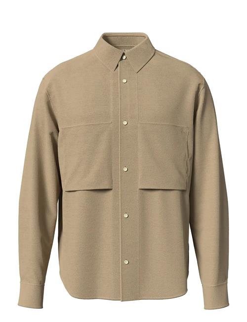 Calvin Klein Jeans | Ls Cotton Twill Relaxed Overshir | L