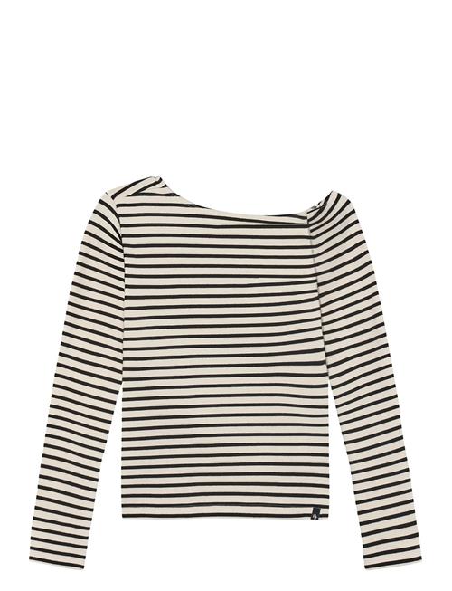 Indian Blue Jeans | Longsleeve Offshoulder Stripe | 110