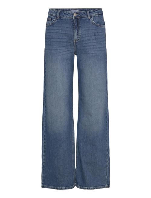 Pieces | Pcsilke Mw Wide Jeans Mb Noos | 33 x 32