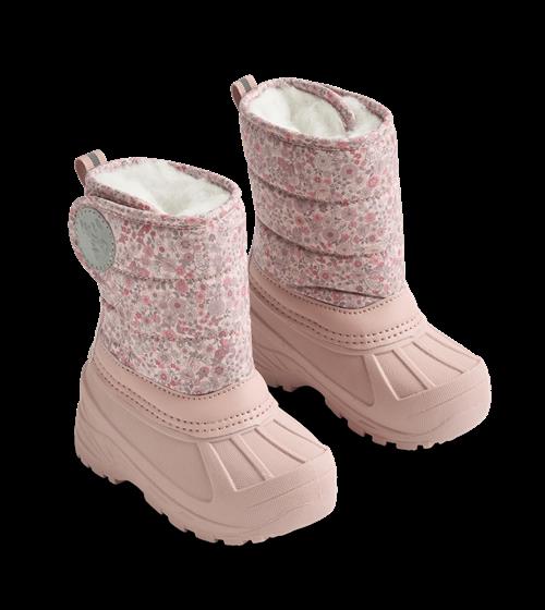 Wheat Winty Vinterstøvler Rose Powder Flowers  Rose Powder Flowers 24 EU  Lyserød  24 EU  kvinde