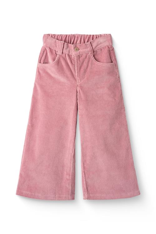 Copenhagen Colors Fløjlsbukser Med Brede Ben Rose  Rose 116 cm  Lyserød  116 cm  kvinde