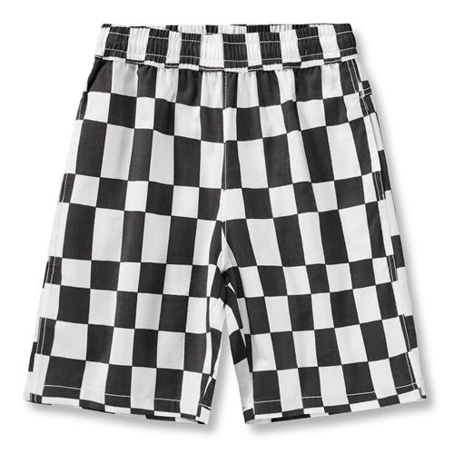 Molo GOTS Arrow Shorts Angled Checks  Angled Checks 128 cm  Hvid  128 cm  mand