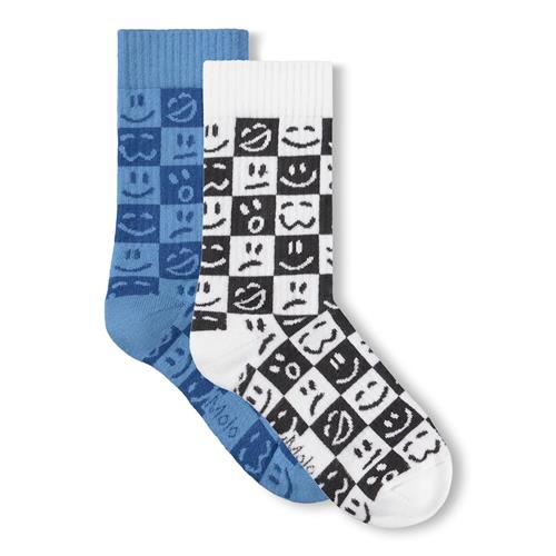 Molo Norman Sokker Blue White  Blue White 35-38 EU  Blå  35-38 EU  mand