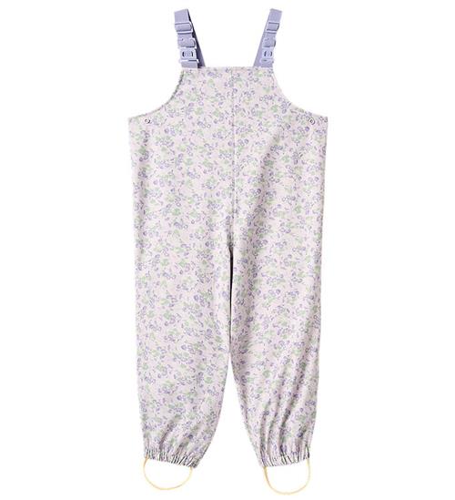 Wheat Regnbukser m. Seler - PU - Charlo - Lilac Petunias