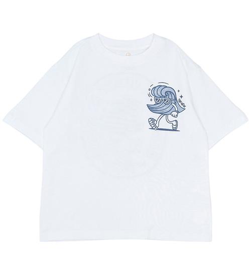 The New T-shirt - TnSean - Bright White m. Print
