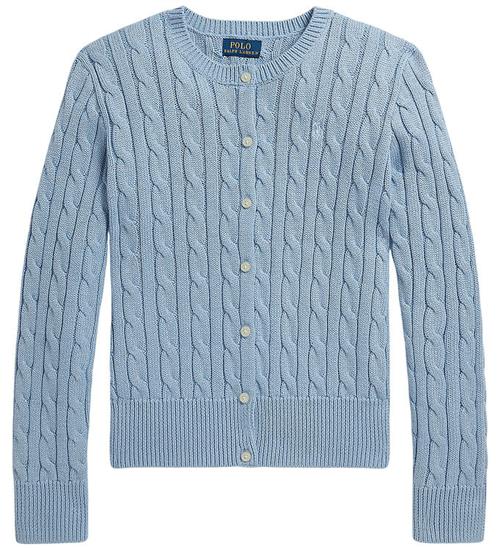Polo Ralph Lauren Cardigan - Chambray Blue/ Metallic