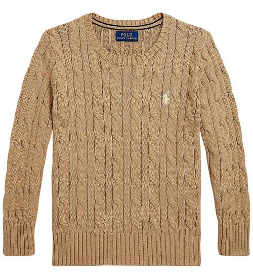 Polo Ralph Lauren Bluse - Strik - Classic Camel Heather