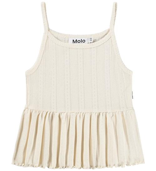 Molo Top - Hulmønster - Rib - Rany - Pearled Ivory