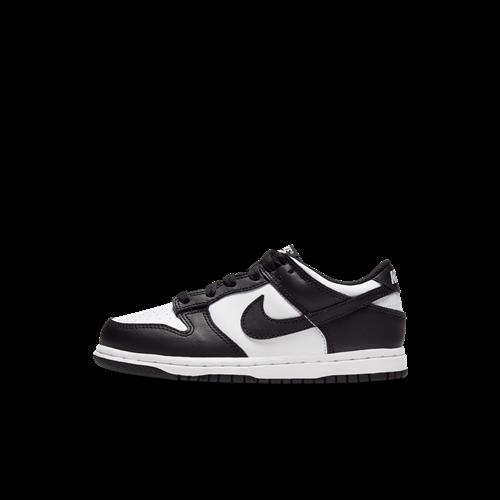 Nike Dunk Low-sko til mindre børn - hvid