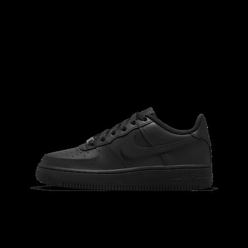 Nike Air Force 1 LE-sko til større børn - sort