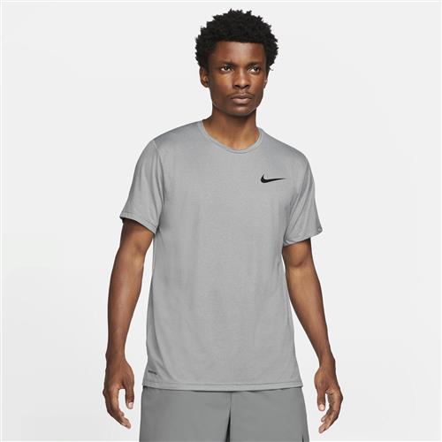 Kortærmet Nike Pro Dri-FIT-overdel til mænd - grå