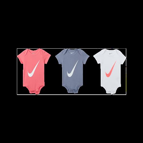 Nike-body til babyer (0-6 mdr.) (3-pak) - Pink
