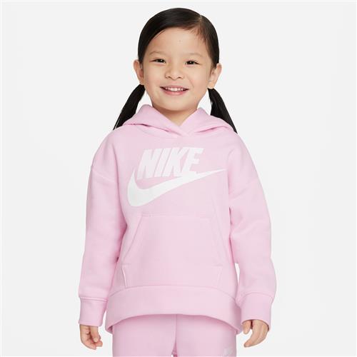 Nike Club-hættetrøje i fleece til mindre børn - Pink