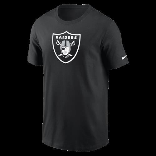 Nike Logo Essential (NFL Las Vegas Raiders)-T-shirt til mænd - sort