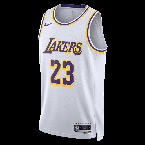 LeBron James Los Angeles Lakers 2022/23 Association Edition Nike Dri-FIT NBA Swingman-spillertrøje til mænd - hvid