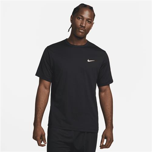 Kortærmet Nike Hyverse Dri-FIT UV-overdel til mænd - sort