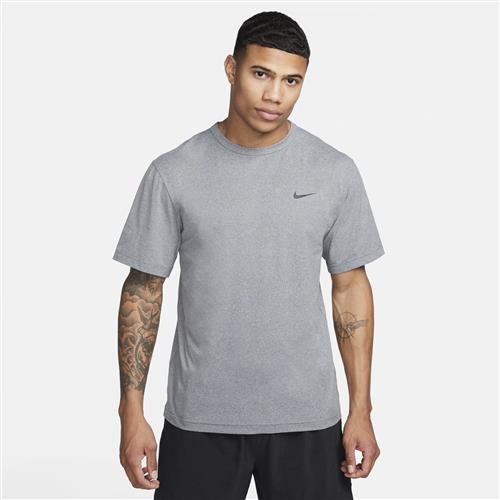 Kortærmet Nike Hyverse Dri-FIT UV-overdel til mænd - grå