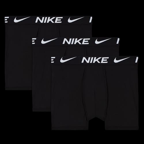 Nike Dri-FIT Solid-boksershorts til større børn (3 stk.) - sort