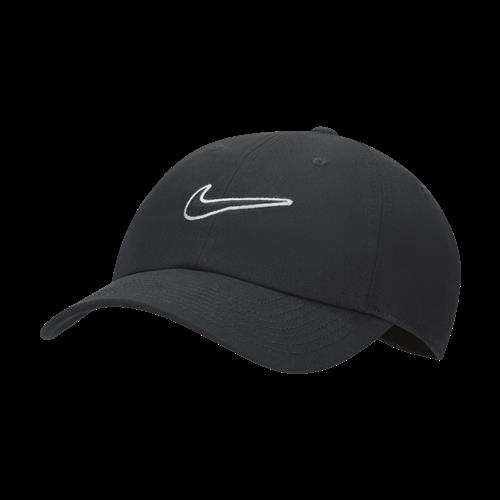 Nike Club-Swoosh-kasket uden struktur - sort