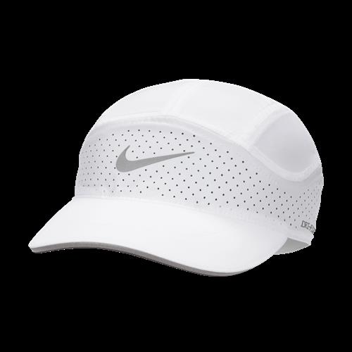 Ustruktureret Nike Fly Dri-FIT ADV-kasket med reflekterende design - hvid