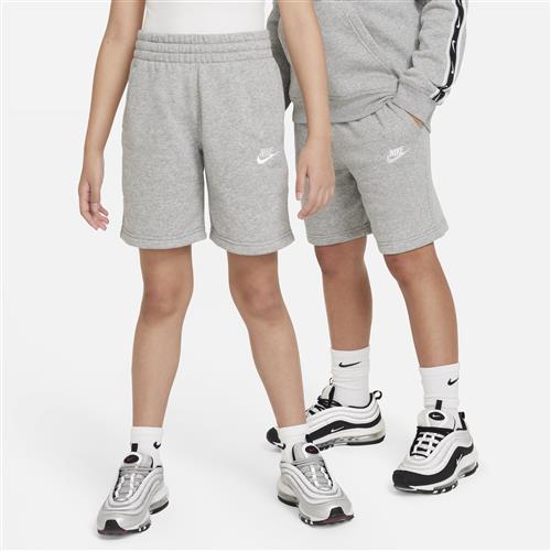 Nike Club Fleece-shorts i french terry til større børn - grå