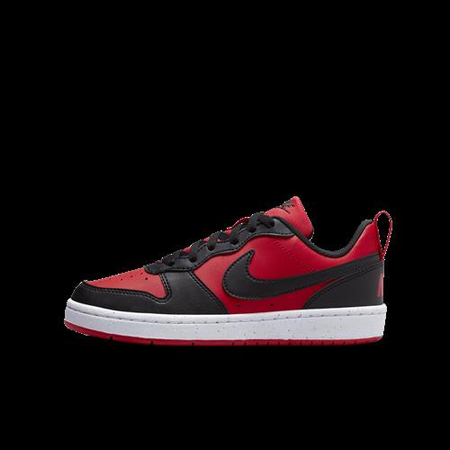 Nike Court Borough Low Recraft-sko til større børn - rød