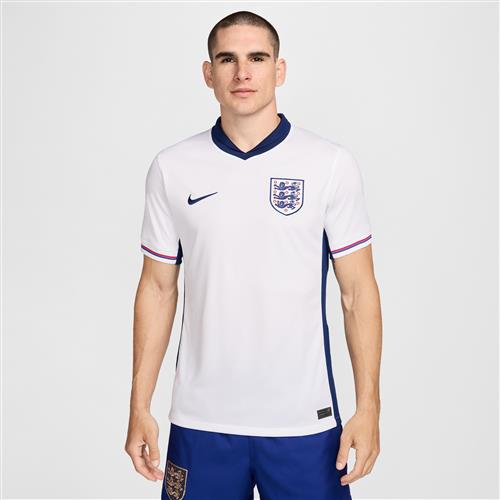 England 2024/25 Stadium Home Nike Dri-FIT Replica-fodboldtrøje til mænd (kvindehold) - hvid