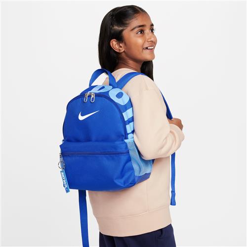 Nike Brasilia JDI-minirygsæk til børn (11 liter) - blå