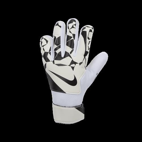 Nike Match Jr.-målmandshandsker til større børn - hvid